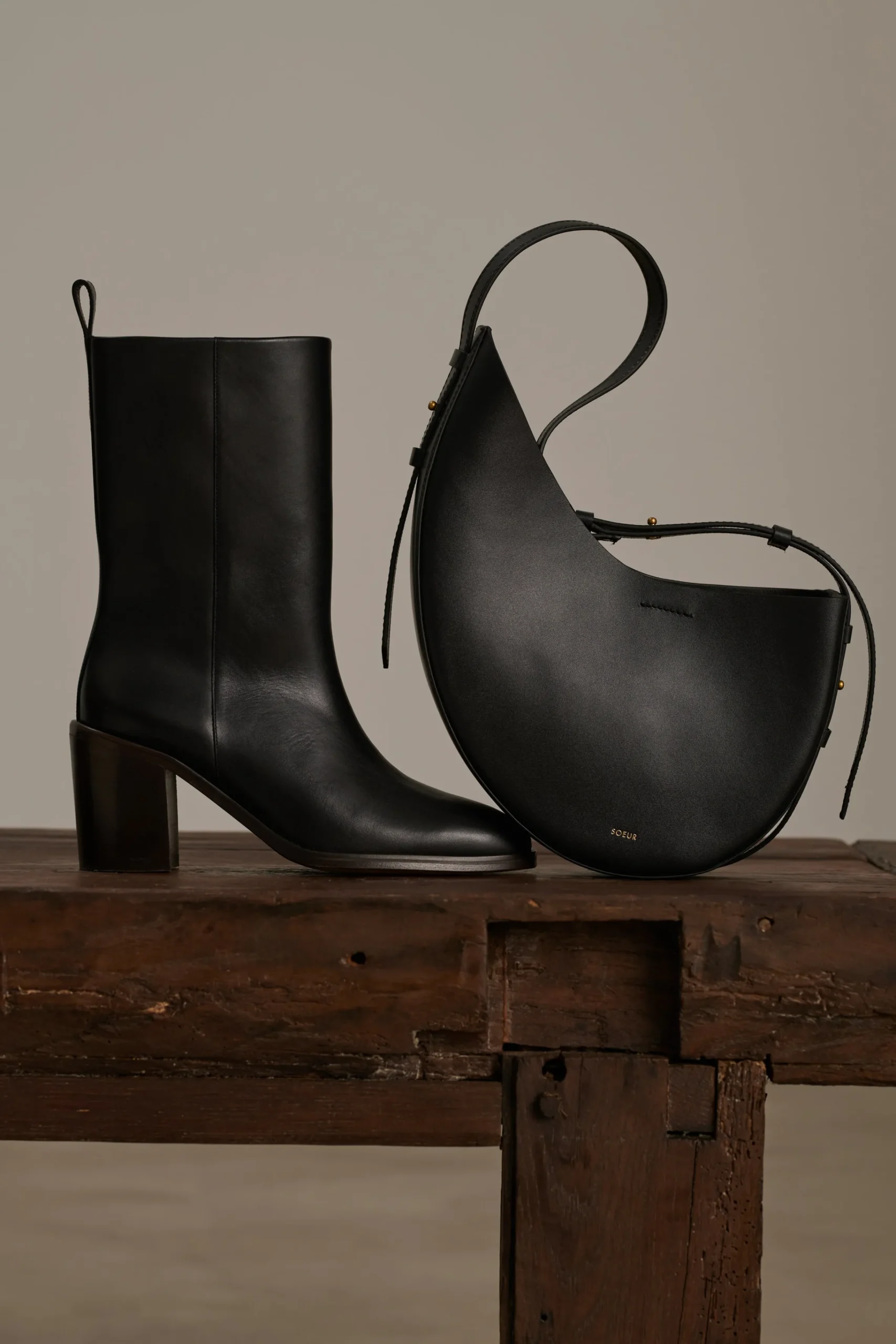 Best Soeur bottines cara noir