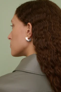 Sale Soeur boucles d'oreilles argent