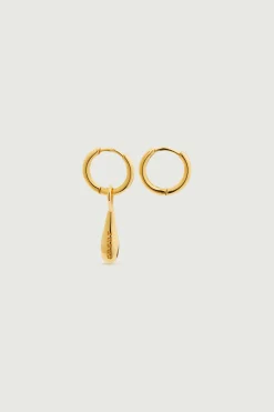 Clearance Soeur boucles d'oreilles charm doré
