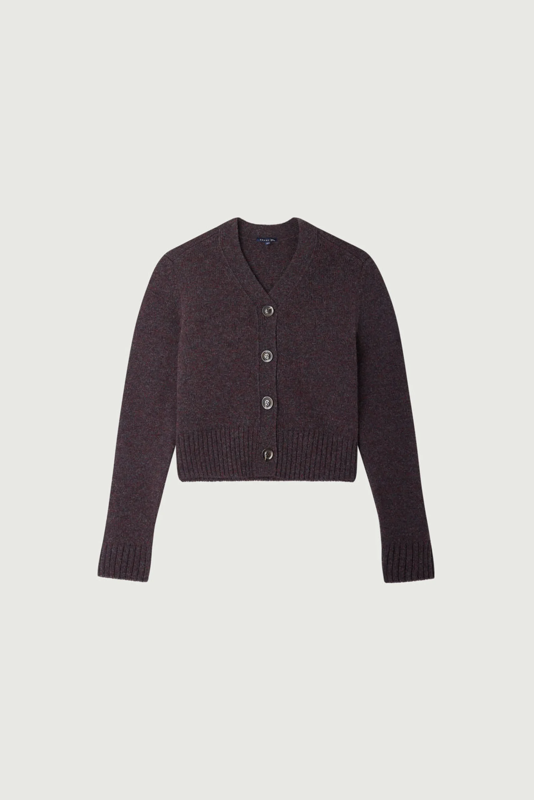 Online Soeur cardigan alesio gris/bordeaux