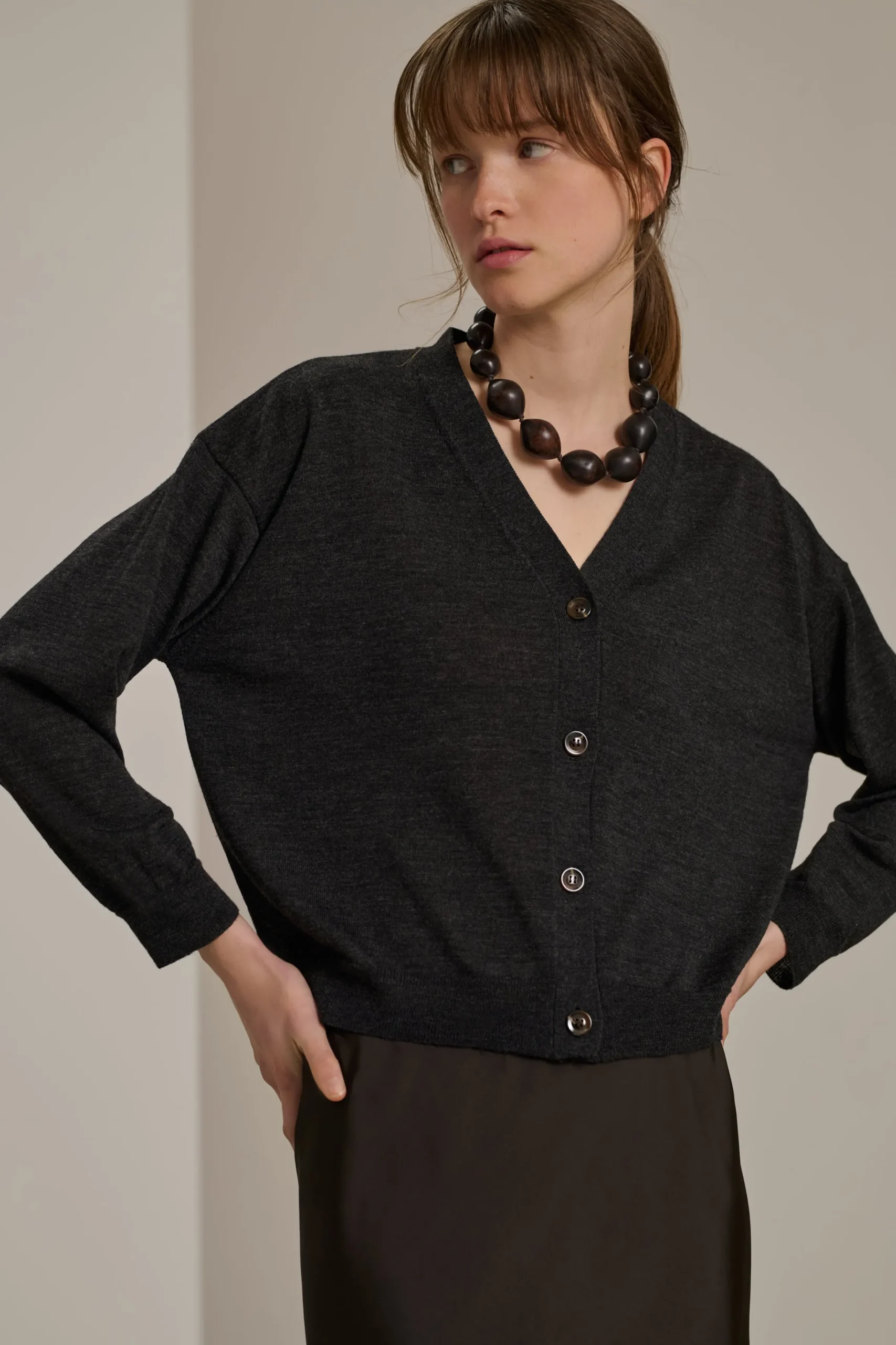 Fashion Soeur cardigan idem grisanthracite