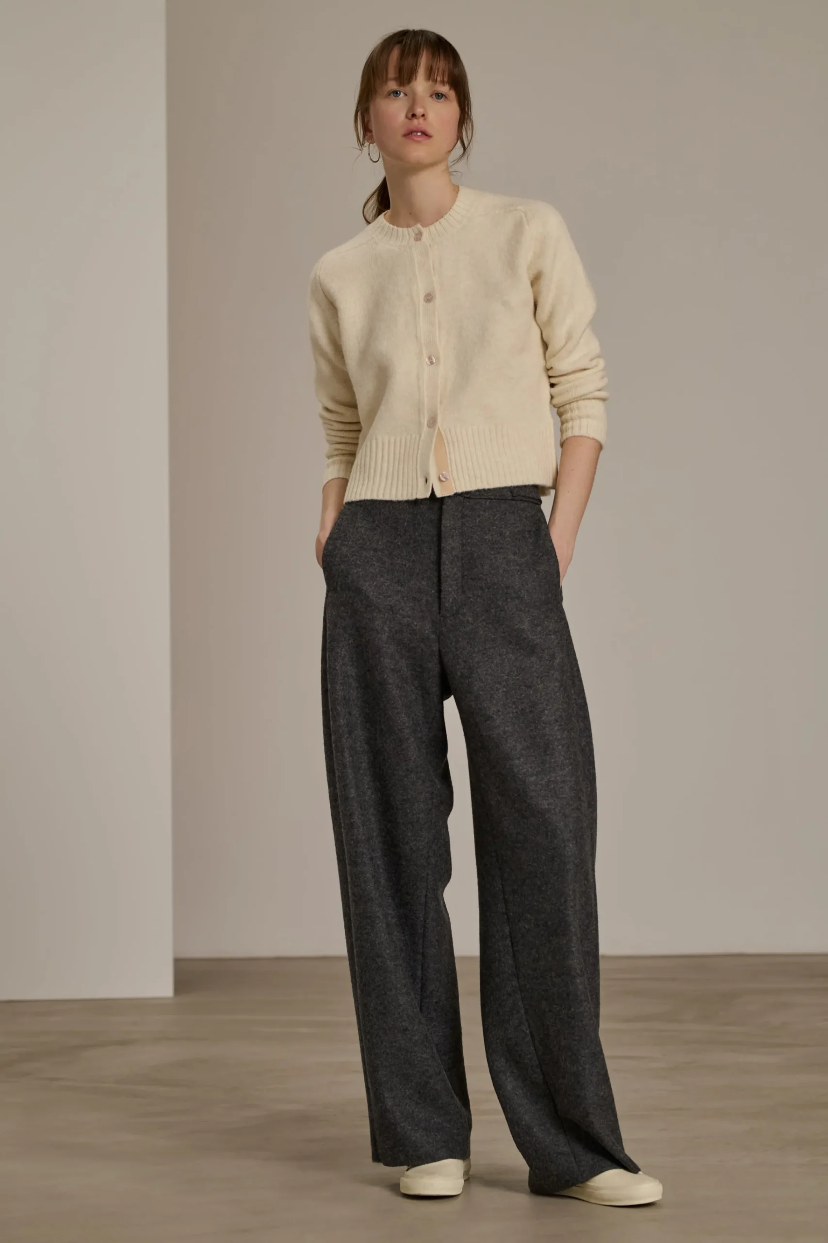 Outlet Soeur cardigan lyne ecru