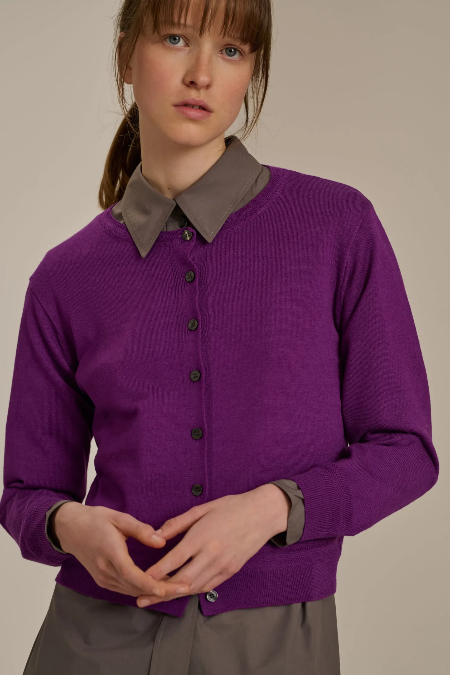 Clearance Soeur cardigan tita fuchsia