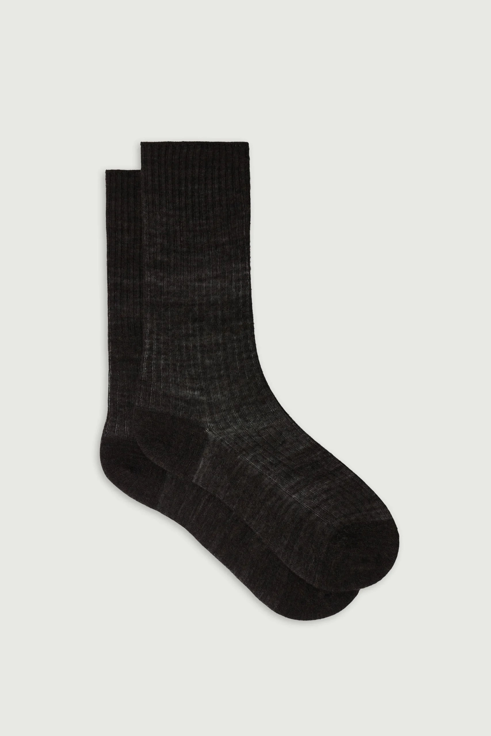 New Soeur chaussettes arabella marronfoncéchiné