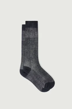 New Soeur chaussettes bach grisanthracite