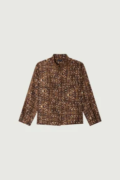 Online Soeur chemise blossom charbon/écru