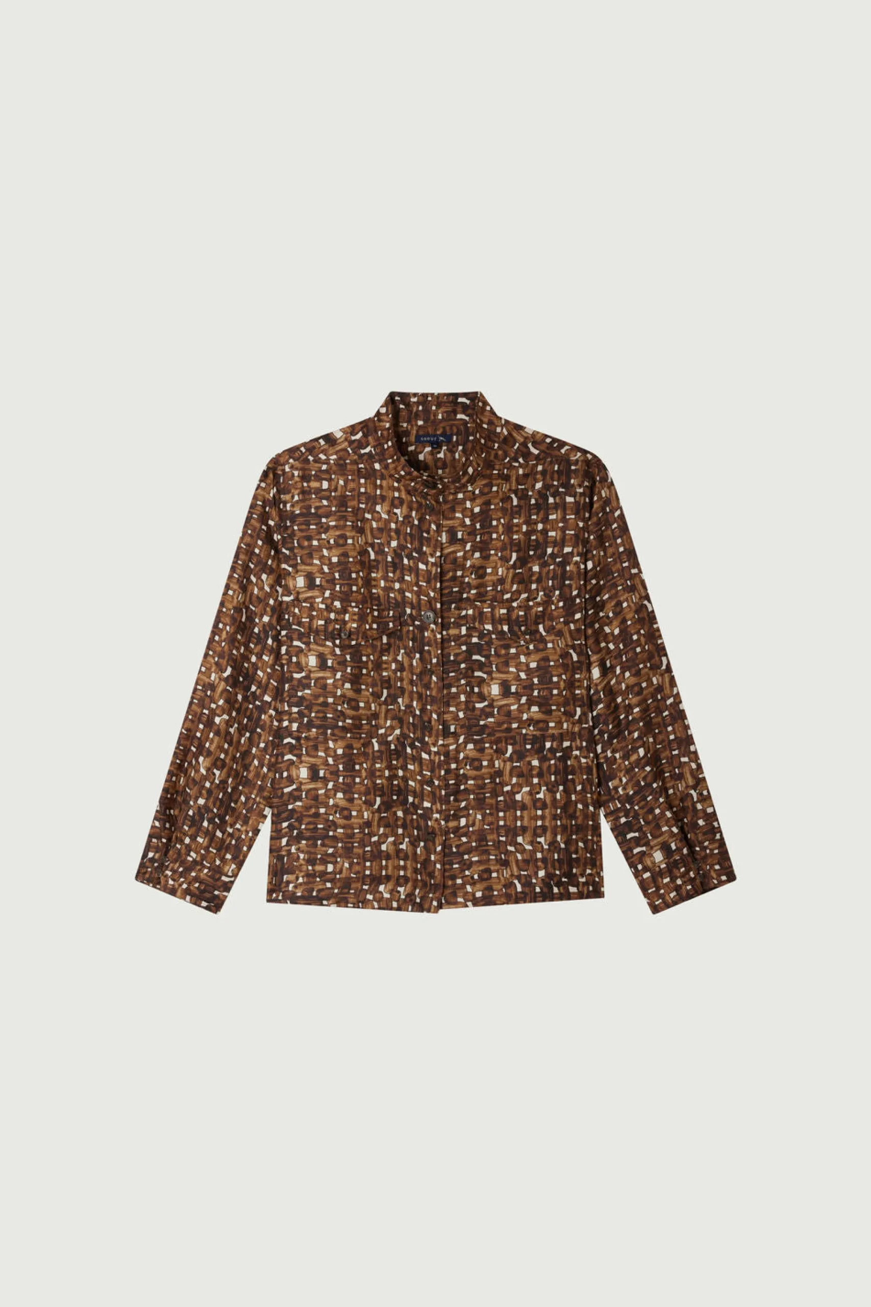 Online Soeur chemise blossom charbon/écru