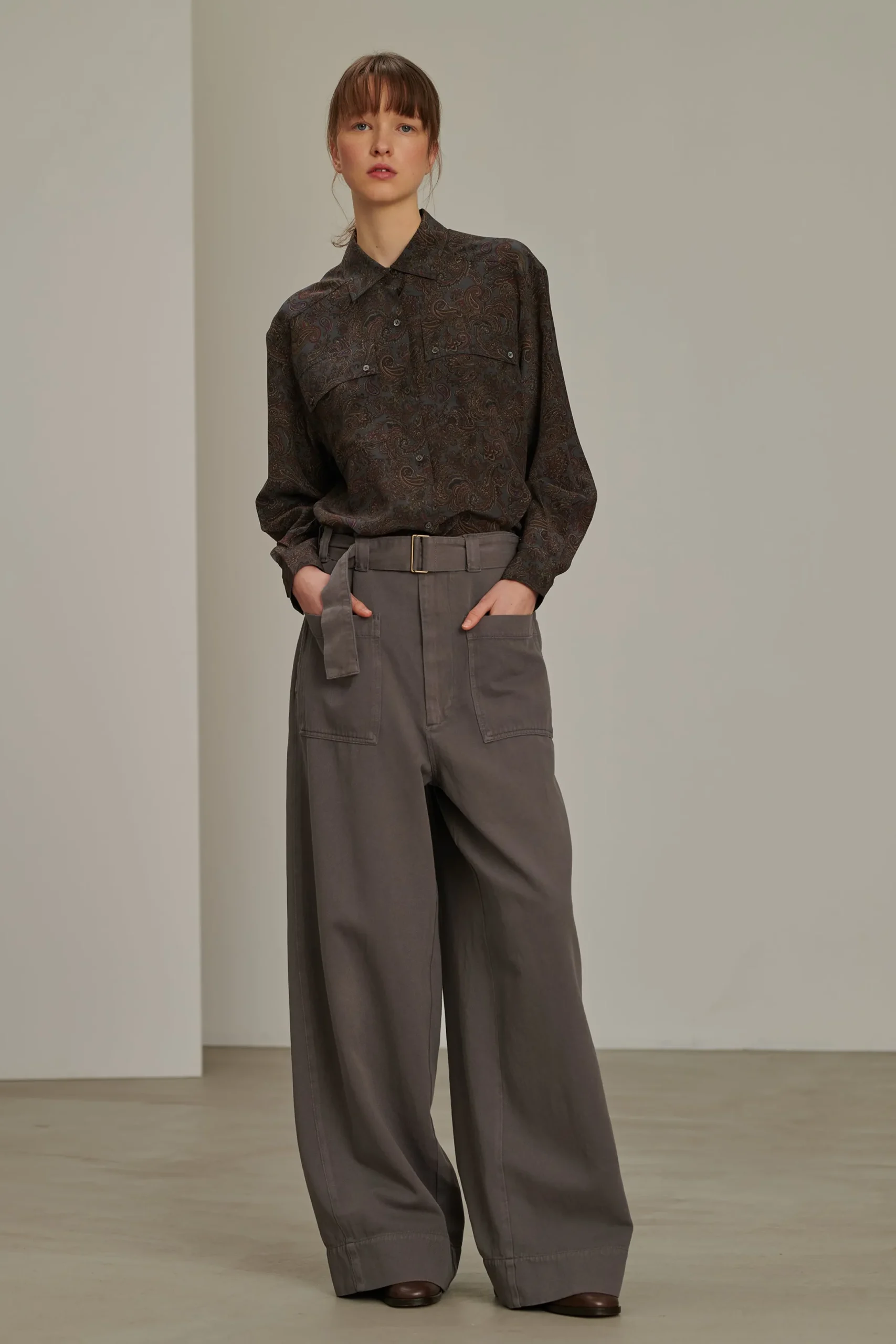 Outlet Soeur chemise celia grismarron