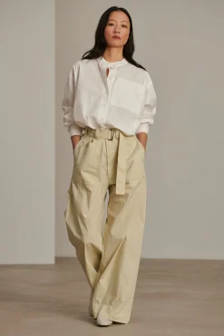 New Soeur chemise chypre blanccassé