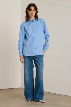 Sale Soeur chemise saphir bleu