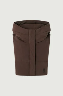 Clearance Soeur col courchevel marron