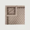 Hot Soeur foulard classique grisclair/aubergine