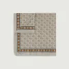 Outlet Soeur foulard classique marron/gris