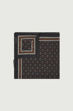 Outlet Soeur foulard classique anthracite/terrebattue