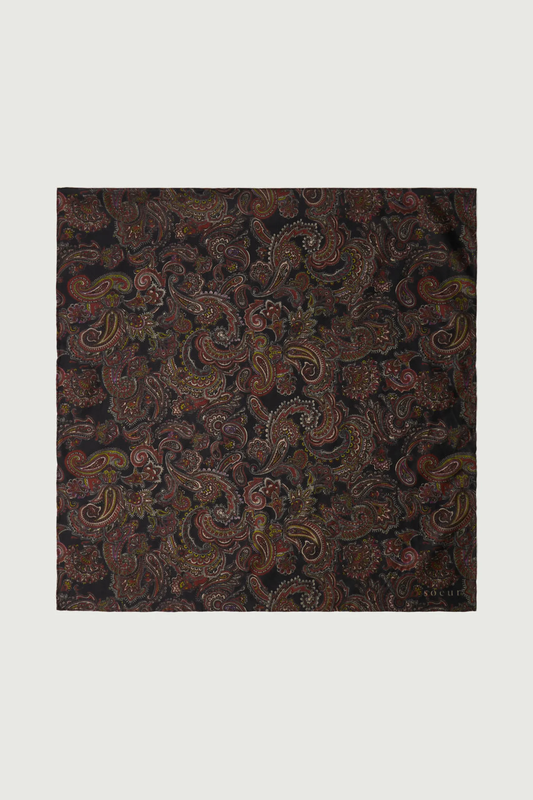 Sale Soeur foulard dalton grismarron