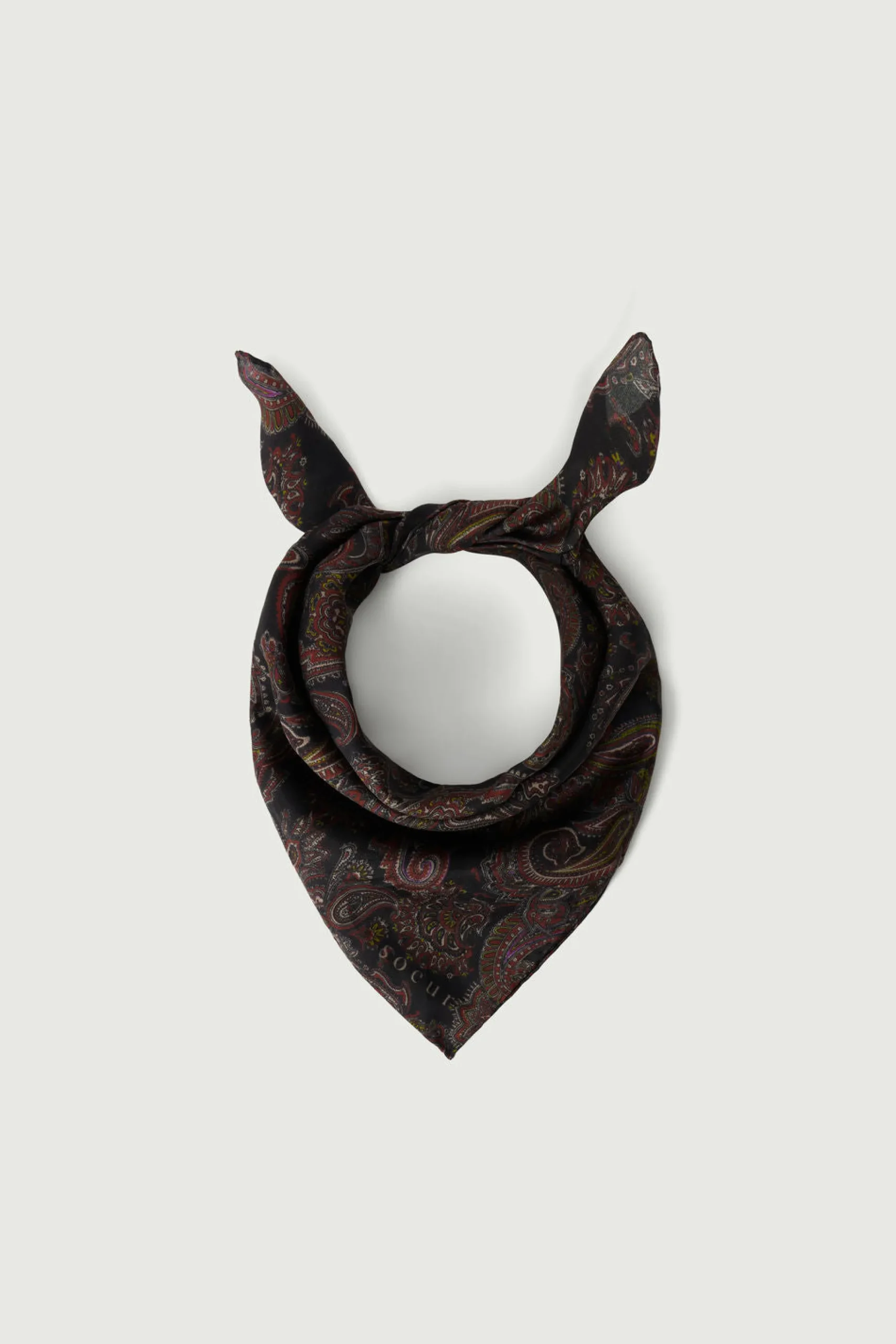 Sale Soeur foulard dalton grismarron