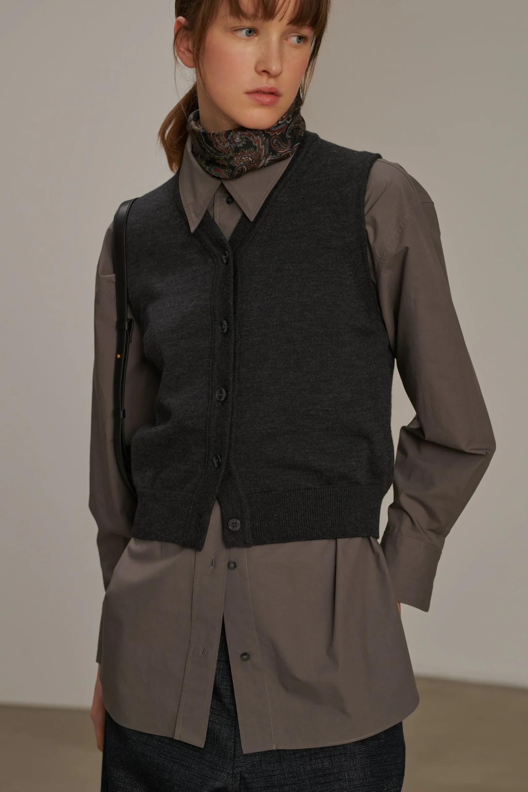 Sale Soeur foulard dalton grismarron