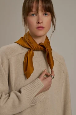 Outlet Soeur foulard square orange