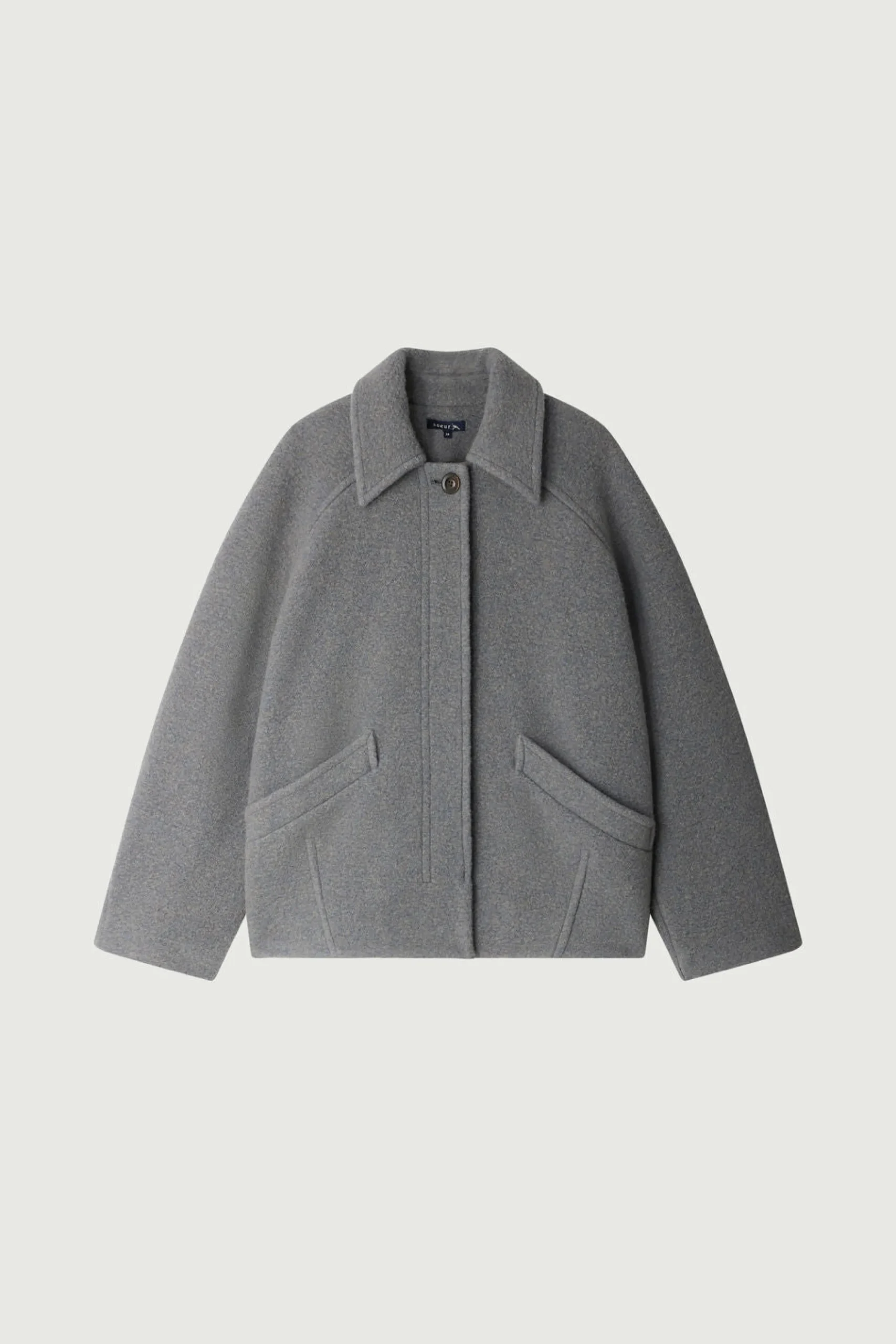 Sale Soeur manteau balard bleugris
