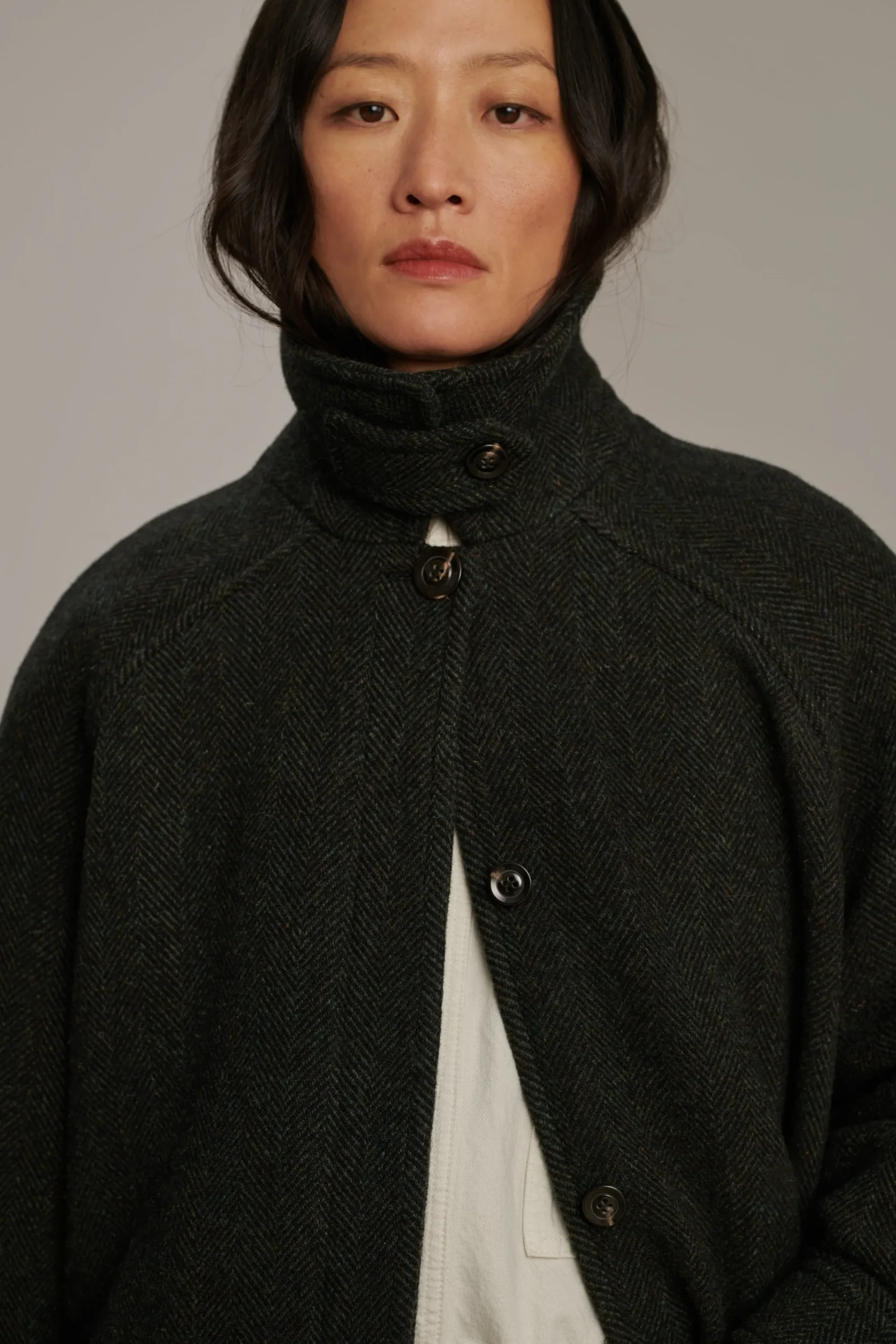Hot Soeur manteau berlin noir/vert