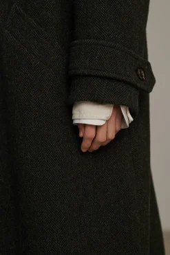 Hot Soeur manteau berlin noir/vert