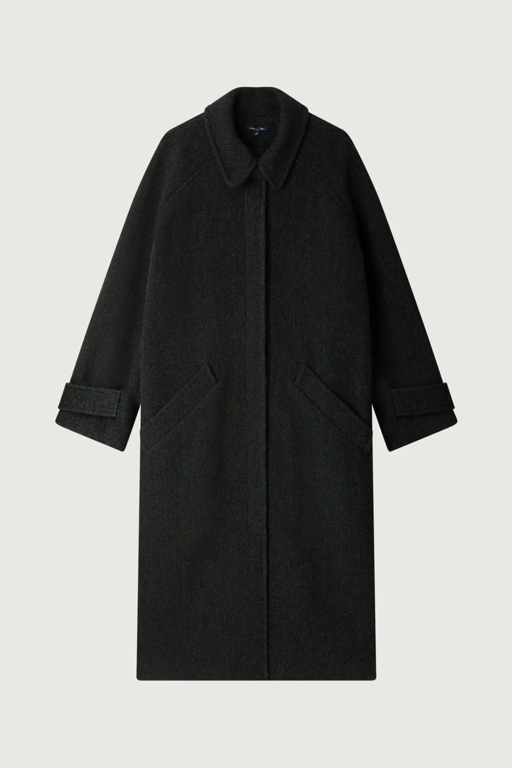 Hot Soeur manteau berlin noir/vert