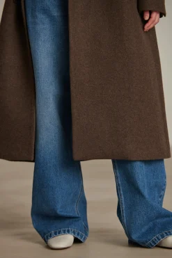 Hot Soeur manteau coligny châtaigne