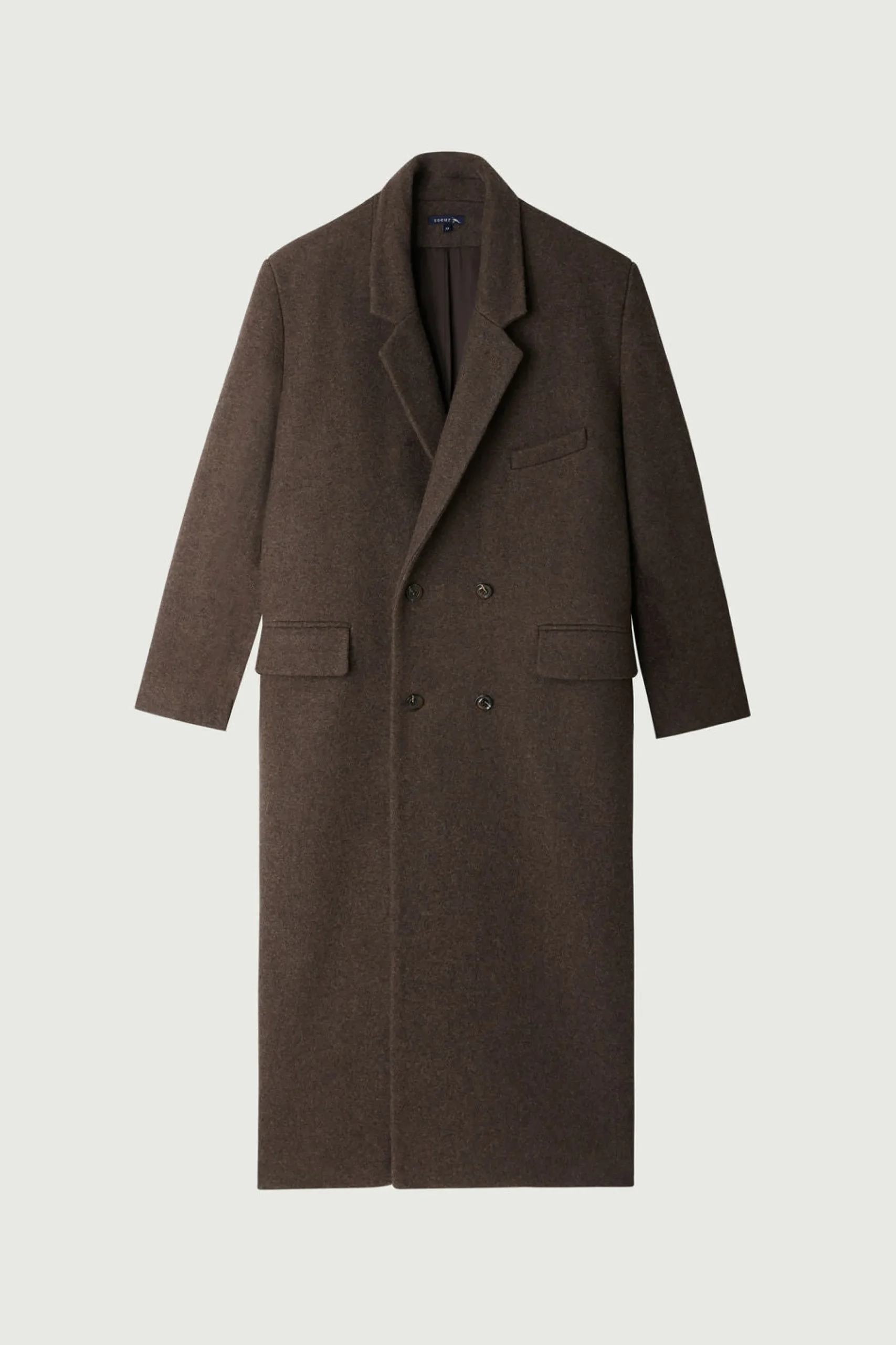Hot Soeur manteau coligny châtaigne