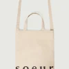 Outlet Soeur medium tote bag écru