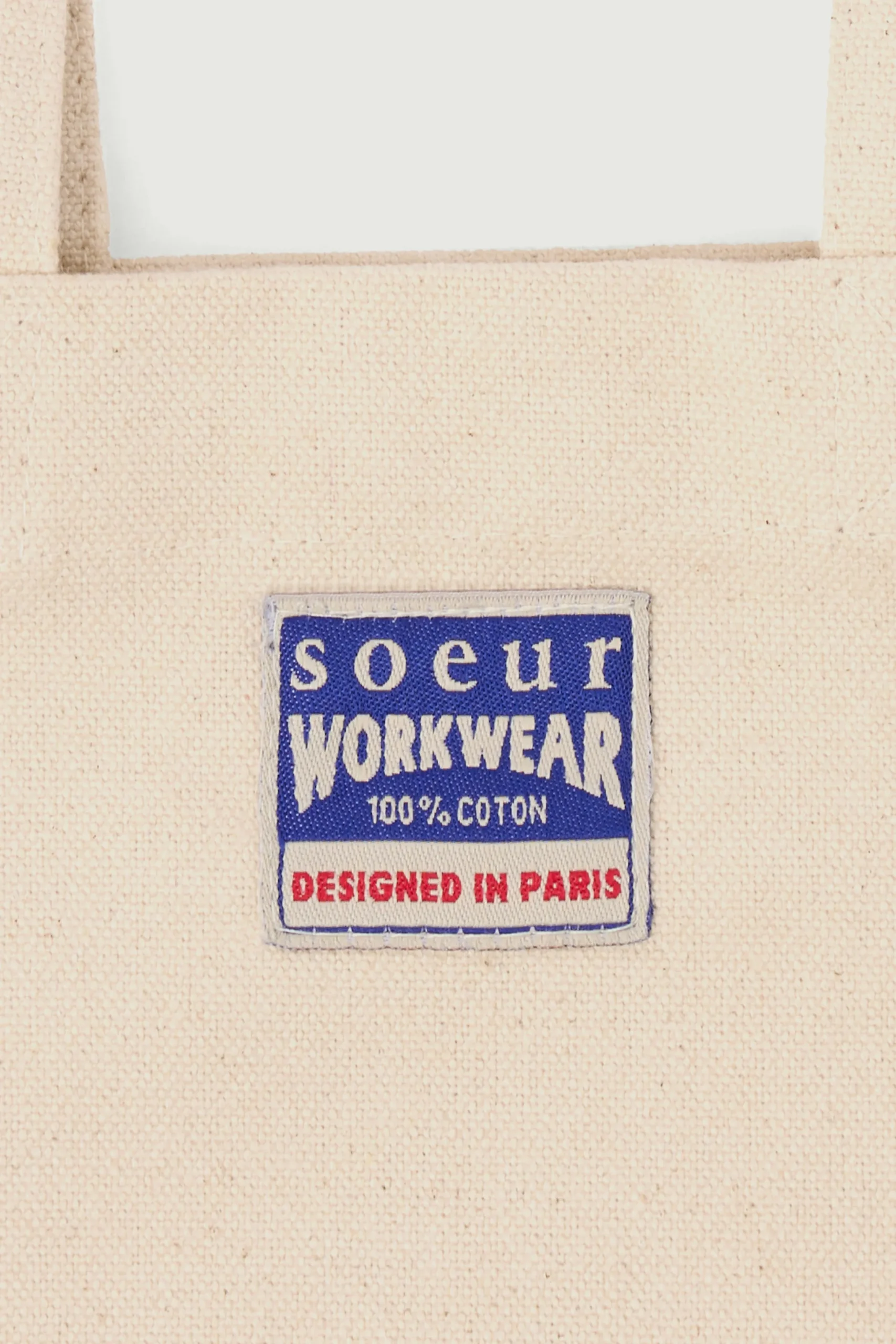 Best Soeur mini tote bag écru