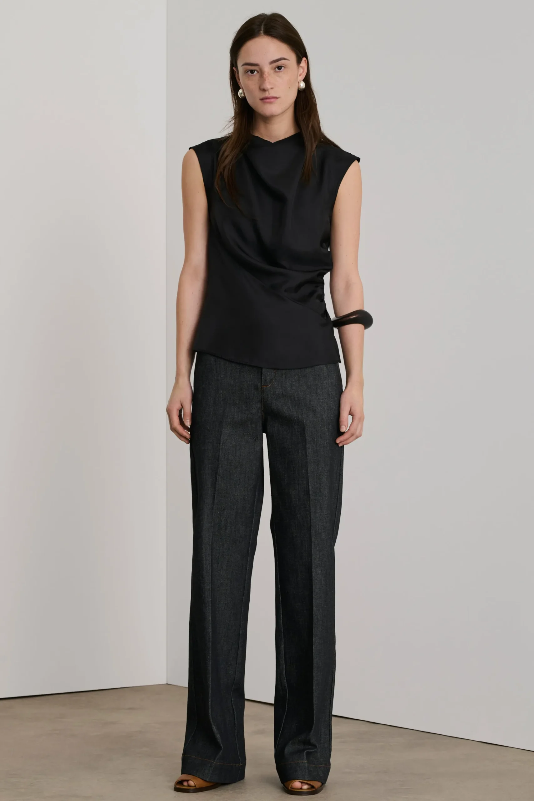Clearance Soeur mules down honey