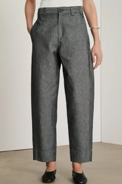Hot Soeur pantalon alouette noir/écru