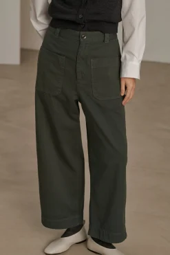 New Soeur pantalon boy bleugris