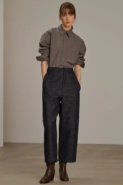 Discount Soeur pantalon clovis bleunuitchiné