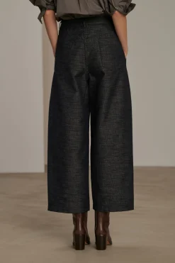 Discount Soeur pantalon clovis bleunuitchiné