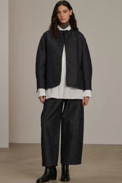 Discount Soeur pantalon clovis bleunuitchiné