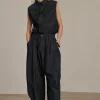 New Soeur pantalon vernon bleu/noir