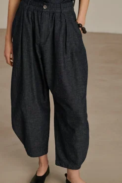 New Soeur pantalon vernon bleu/noir