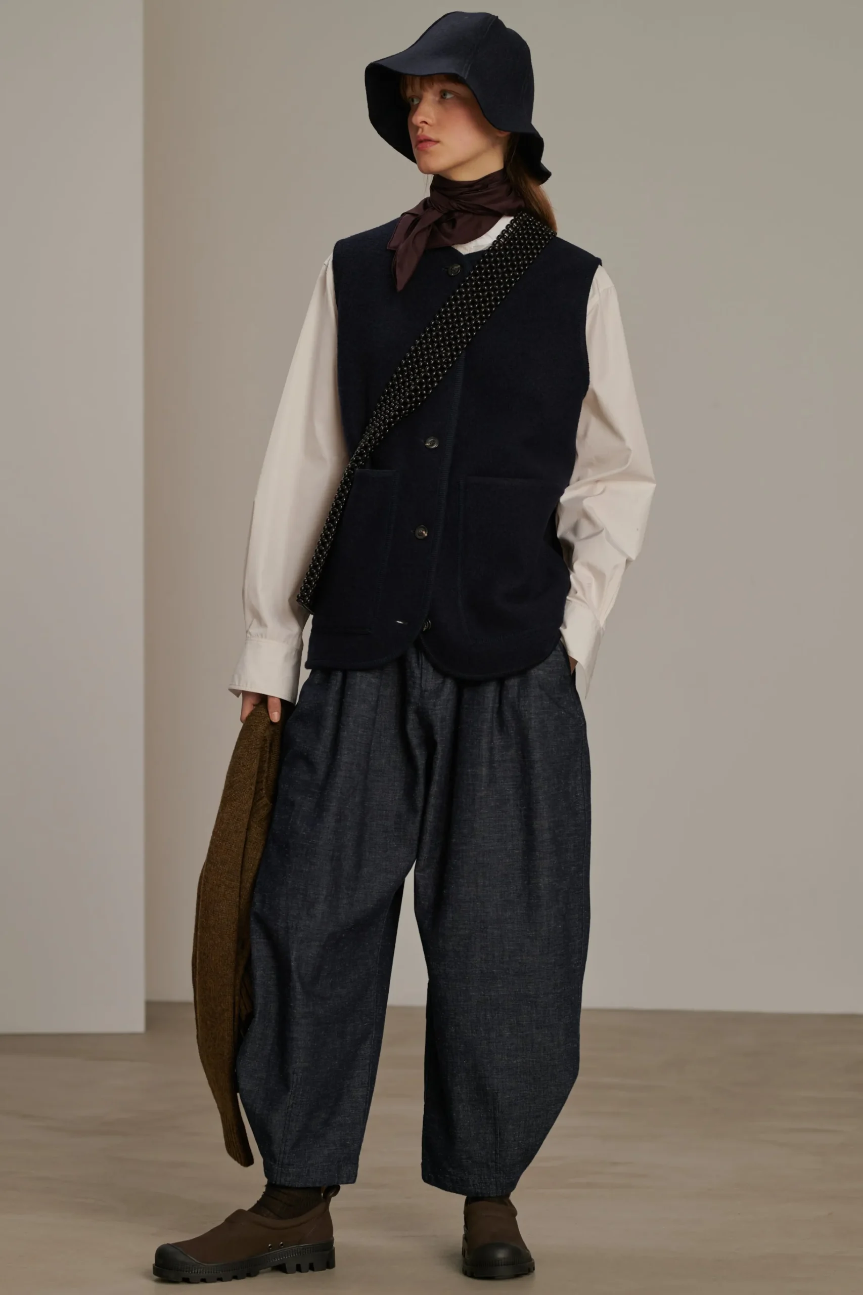 New Soeur pantalon vernon bleu/noir