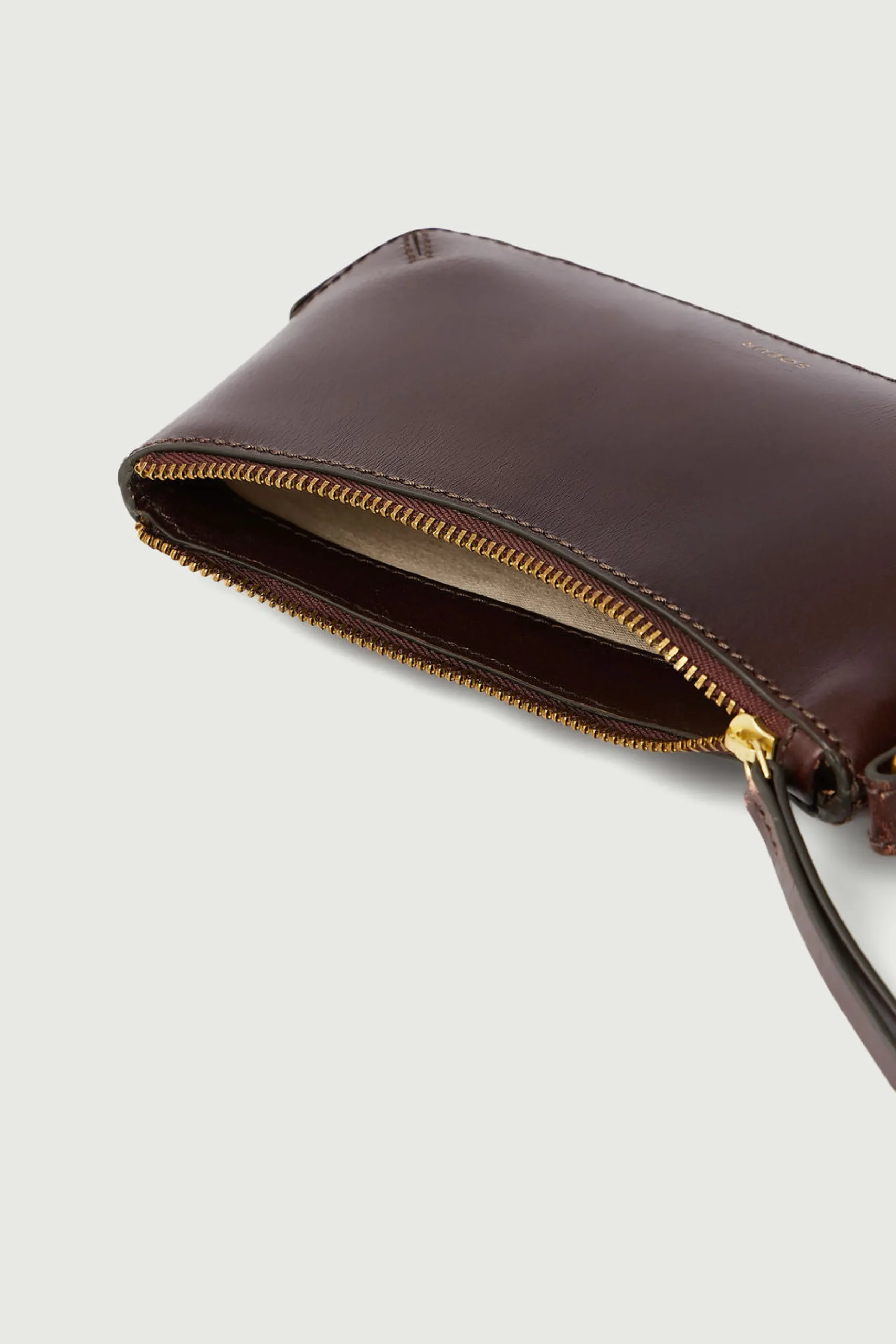 Discount Soeur porte-monnaie cosmos marron