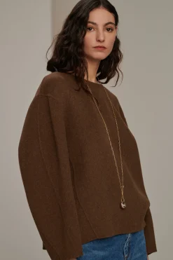 Online Soeur pull amedee noisettechiné