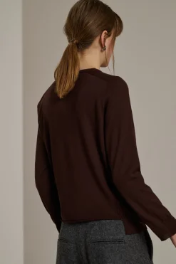 Hot Soeur pull australie chocolat