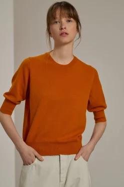Fashion Soeur pull baie orange