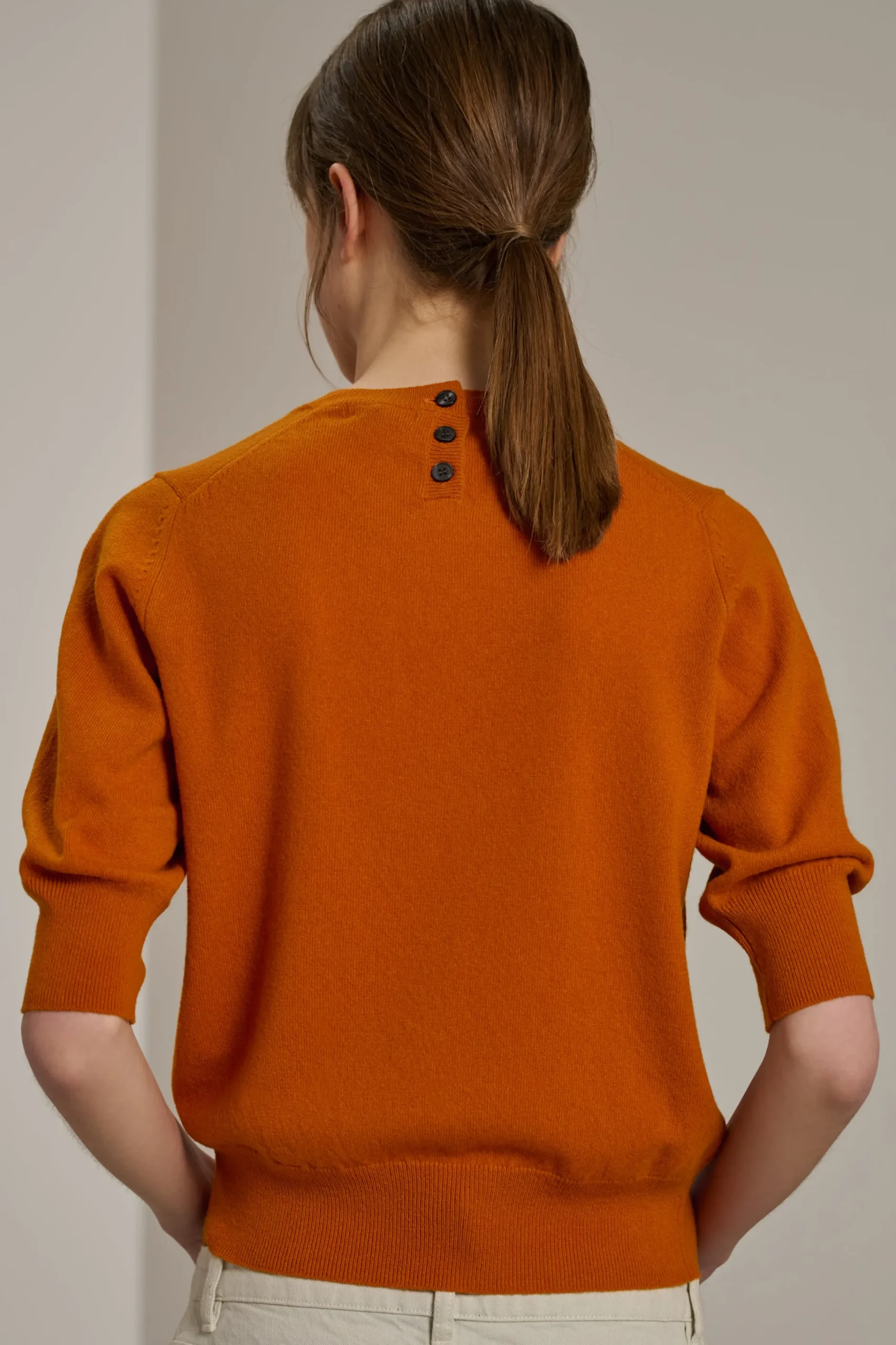 Fashion Soeur pull baie orange