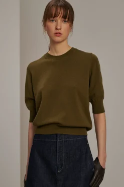 Sale Soeur pull baie vertolive