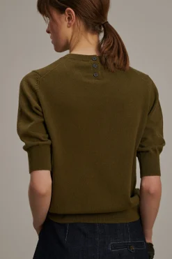 Sale Soeur pull baie vertolive