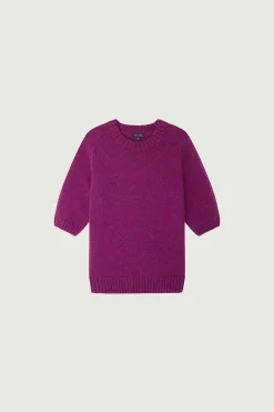 Outlet Soeur pull betina fuchsia