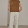 Clearance Soeur pull brett châtain