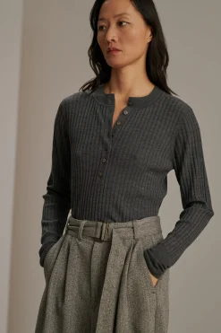 Sale Soeur pull buffalo grischiné