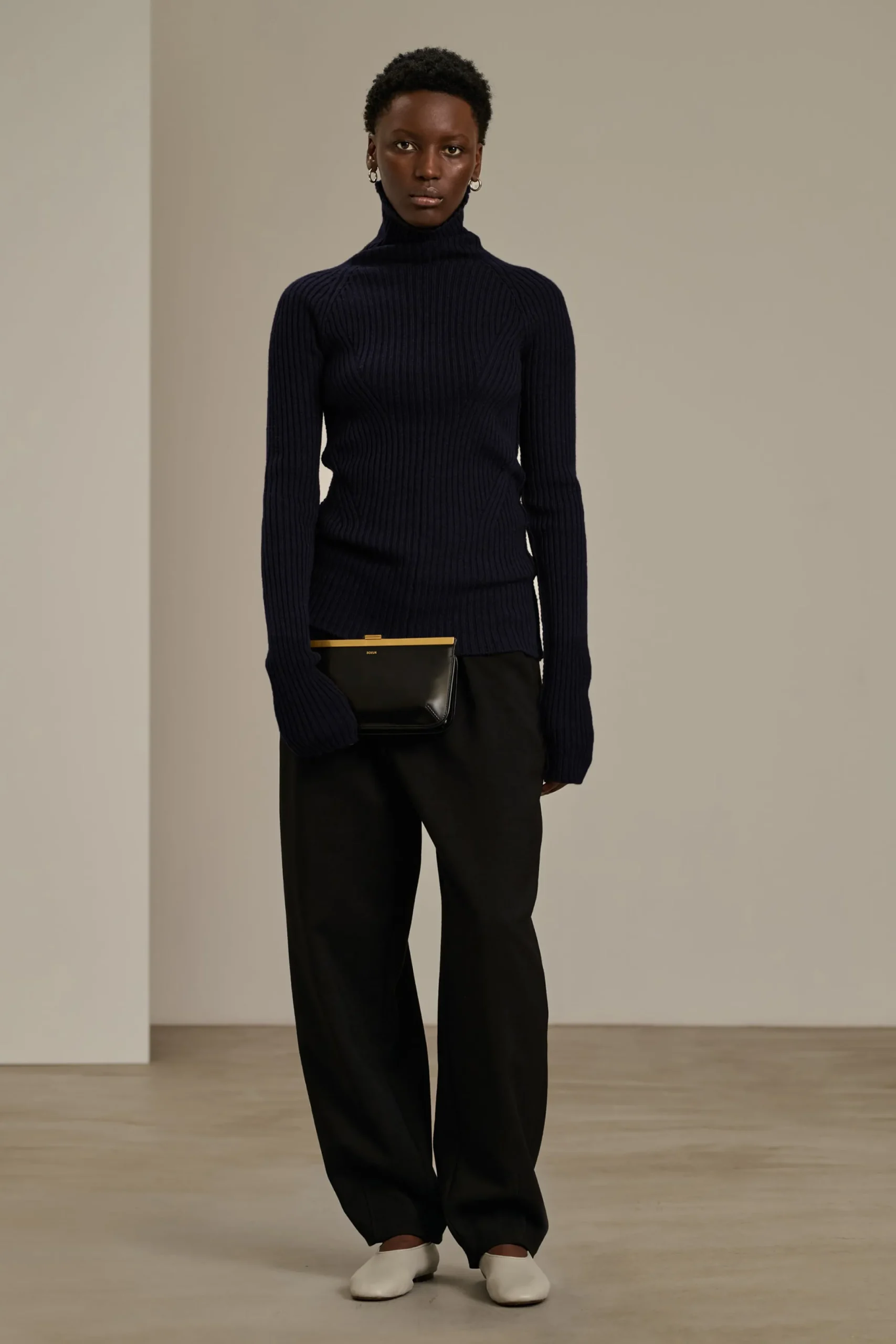 Hot Soeur pull camille navy